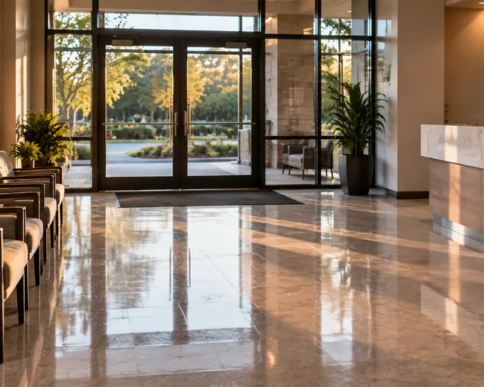 Commercial building serviced by Ready Rental Cleaning